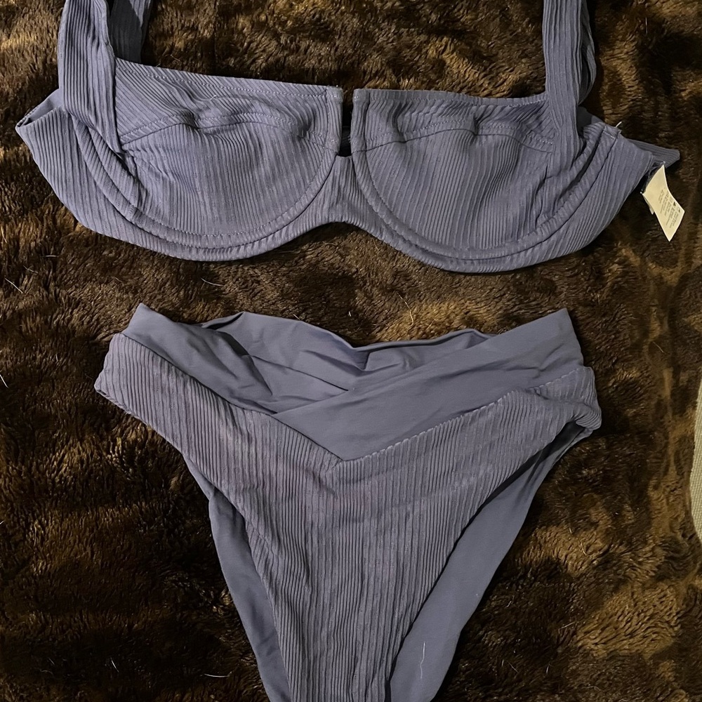 New L*Space Camellia Bikini - Slate